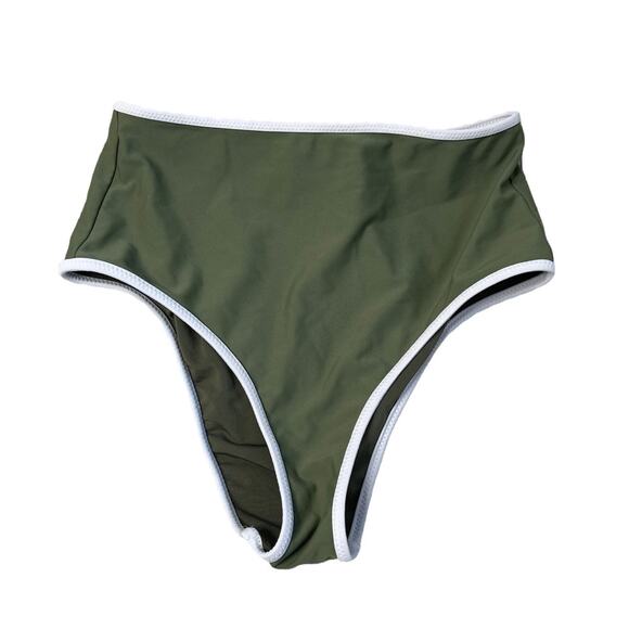 Aerie High Rise Bikini Bottoms | Size Small - Picture 1 of 3
